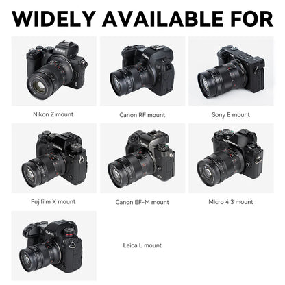 7Artisans 7 Artisans 60Mm F2.8 II MF APS-C Macro Lens for Sony E Nikon Z Fuji XF Canon EF-M Canon RF M4/3 Leica L Mount