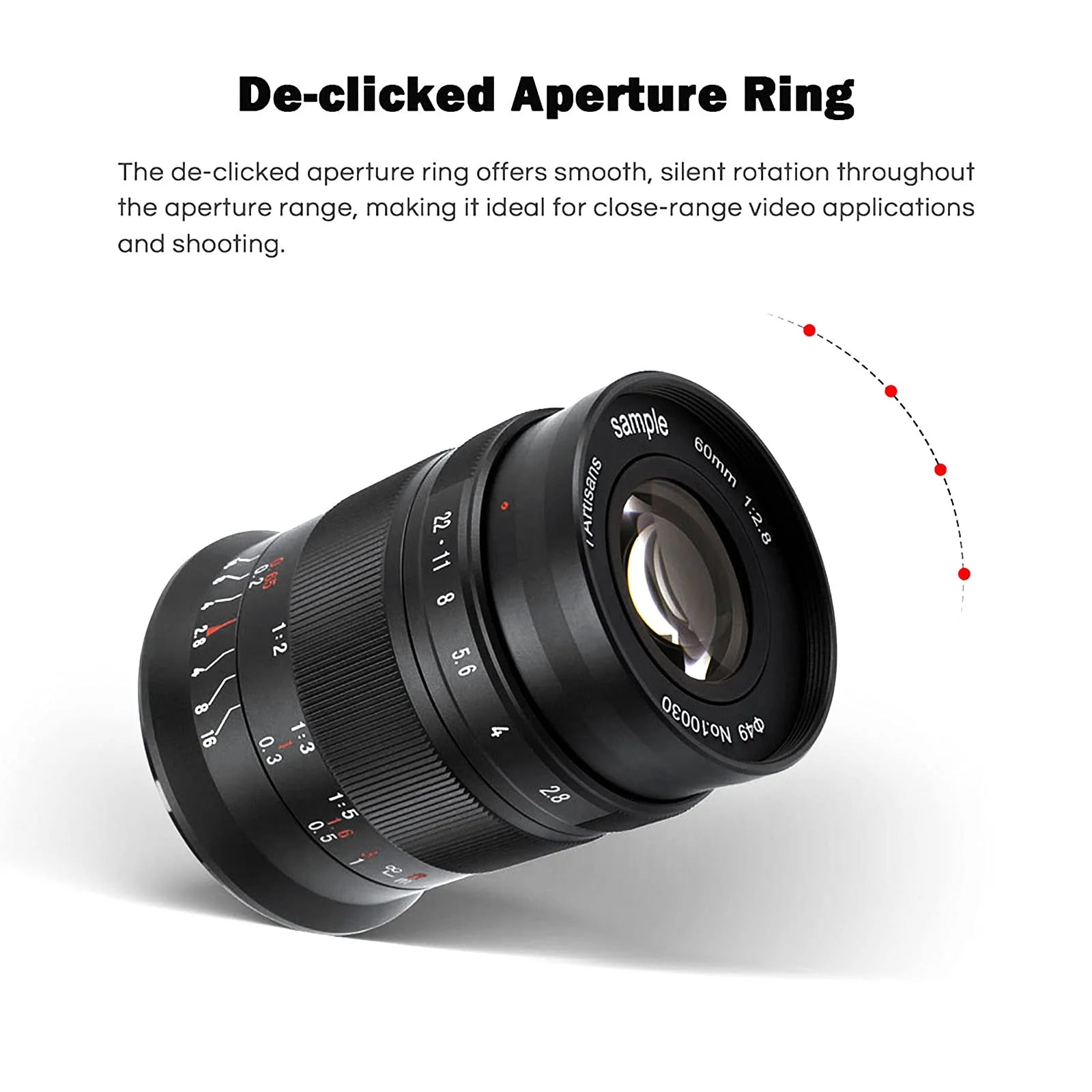 7Artisans 7 Artisans 60Mm F2.8 II MF APS-C Macro Lens for Sony E Nikon Z Fuji XF Canon EF-M Canon RF M4/3 Leica L Mount