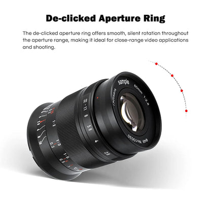 7Artisans 7 Artisans 60Mm F2.8 II MF APS-C Macro Lens for Sony E Nikon Z Fuji XF Canon EF-M Canon RF M4/3 Leica L Mount